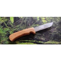 Couteau MORAKNIV Bushcraft Custom + étui cuir FABRICATION ARTISANALE