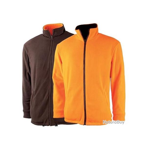 DV25 - Polaire zipp Rversible Treeland 2XL
