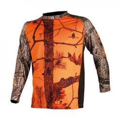 SOMLYS TEE SHIRT ORANGE Manches Longues