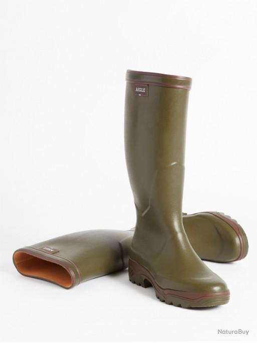 BOTTES AIGLE PARCOURS KAKI Bottes (14043940)