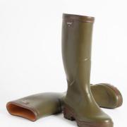 Bottes D'Équitation Longues AIGLE Coupe Saumur - Caoutchouc - Taille UK 9 - Fabriquées En France