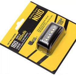 NITECORE lampe frontale NU10 noire