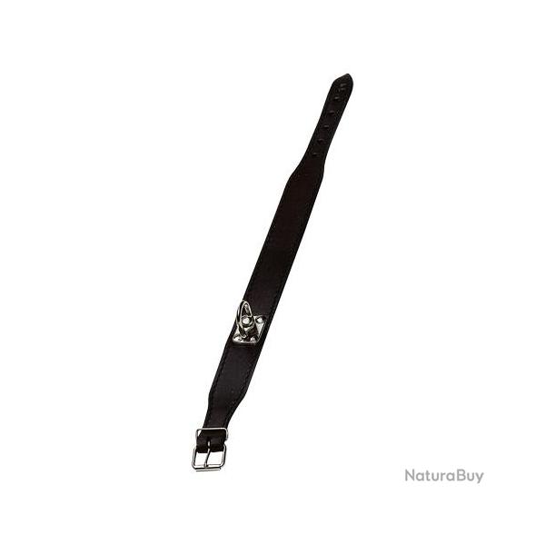 COLLIER CUIR RECHERCHE AU SANG fritzmann 45CM