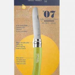 MON PREMIER COUTEAU OPINEL N°7 BOUT ROND VERT