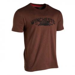 TSHIRT WINCHESTER VERMONT MARRON
