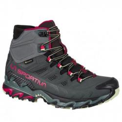 La Sportiva ultra raptor ii mid leather gtx charcoal cerise