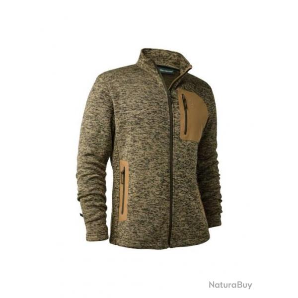DEERHUNTER Veste tricotée Sarek Butternut melange