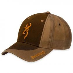 casquette BROWNING two tone dark brown