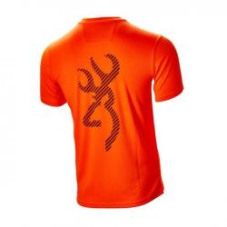 T SHIRT BROWNING TEAMSPIRIT ORANGE BLAZE