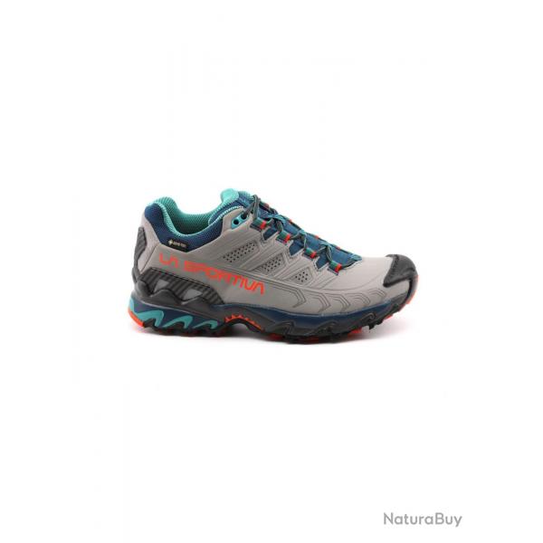 La sportiva ultra raptor II Leather woman gtx grey/cherry tomato 40