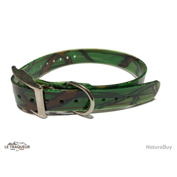 COLLIER BIOTHANE 25MM BIOGOLD CAMO ORANGE