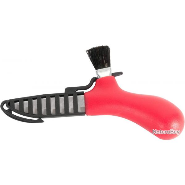 COUTEAU A CHAMPIGNONS MORAKNIV Karl Johan ROUGE