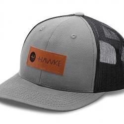 Hawke ~ CASQUETTE Black/Grey Mesh Snapback Cap