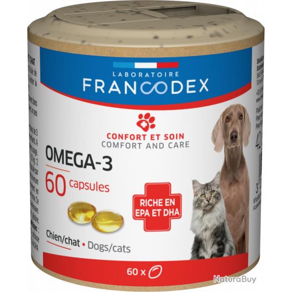 Francodex Capsule OMEGA 3 60 comprims