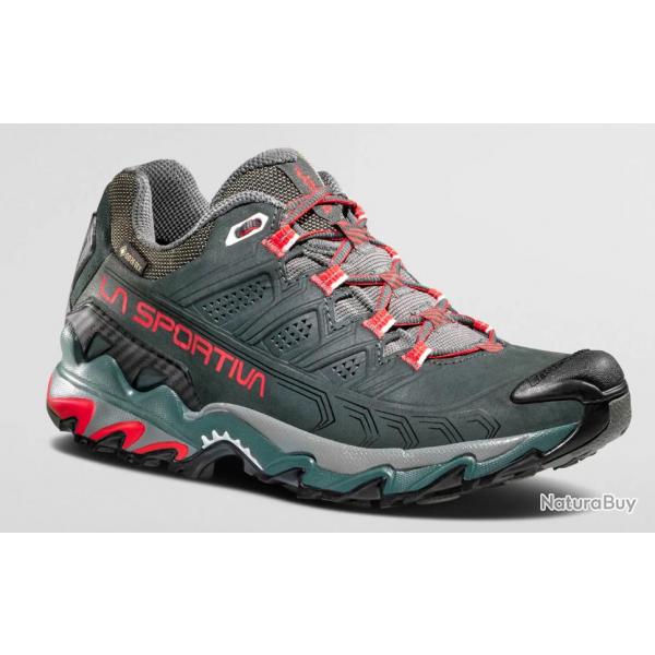La sportiva ultra raptor II Leather WIDE woman gtx charcoal lollipop