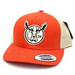 Casquette LE CHASSEUR CHIC Cerf  ORANGE