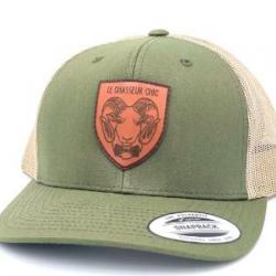 Casquette MOUFLON Le Chasseur Chic OLIVE