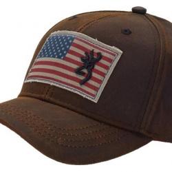 Casquette LIBERTY WAX marron
