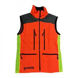 GILET TRAQUE ATALANTE NF S 74-567 ORANGE/JAUNE S