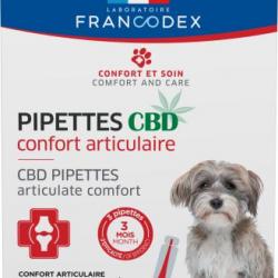 Pipettes CBD chiens - de 20kg Francodex