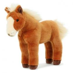 Peluche Cheval marron 30 cm