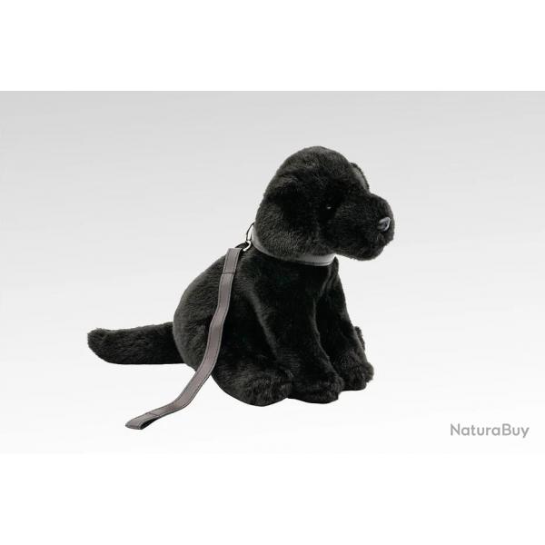 Peluche Labrador noir 25 cm