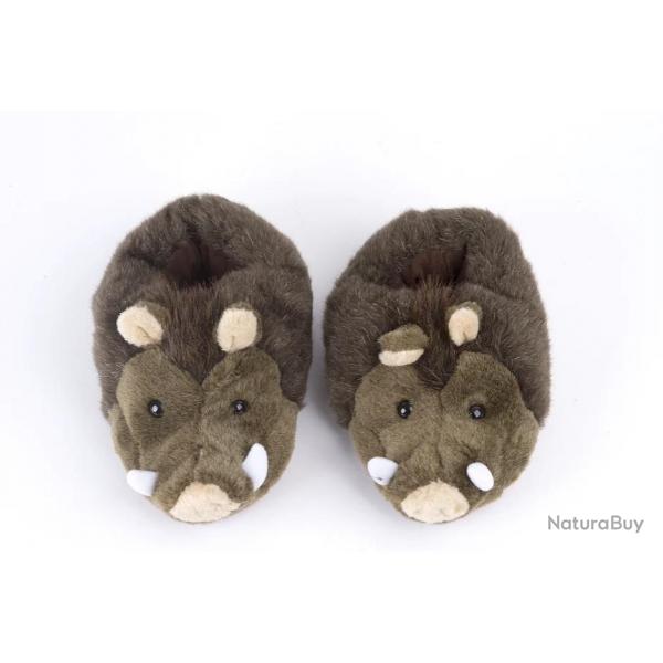 Chaussons sanglier T L (38/40)