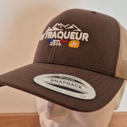 CASQUETTE BRODEE LETRAQUEUR snapback marron