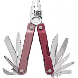 LEATHERMAN REBAR Couteau multifonctions Heathered Cranberry