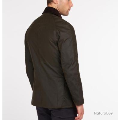 Barbour - Ashby - Veste cirée - Noir