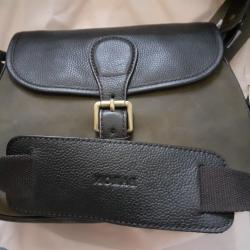 SAC A CARTOUCHES GREEN SUEDE BARON