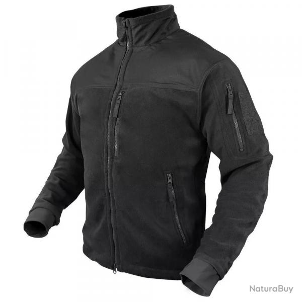 Polaire Alpha micro fleece L Noir