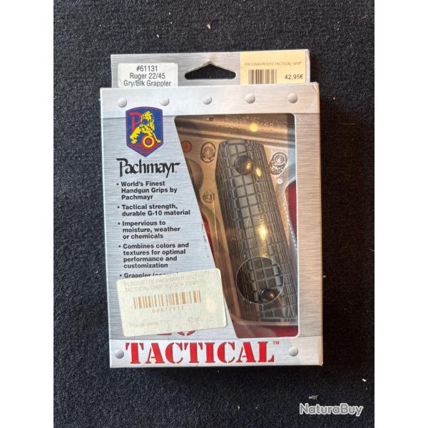 DESTOCKAGE !! POIGNEE PACHMAYR G10 TACTICAL GRIP RUGER 22/45 GRAPPLER