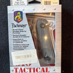 DESTOCKAGE !! POIGNEE PACHMAYR G10 TACTICAL GRIP RUGER 22/45 CHECKER