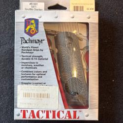 DESTOCKAGE !! POIGNEE PACHMAYR G10 TACTICAL GRIP 1911 GREY CHECKER