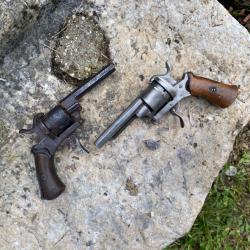 Lot revolver Lefaucheux