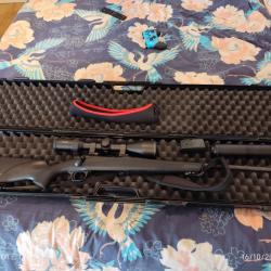 BROWNING A BOLT 3 + CALIBRE 243WIN + lunette hawke 3.12.56 + modérateur de son paradox