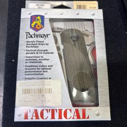 DESTOCKAGE !! POIGNEE PACHMAYR G10 TACTICAL GRIP 1911 GREEN CHECKER