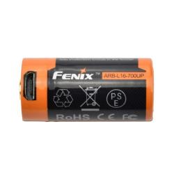 Batterie Fenix 16340 Li-ion 700mAh - ARBL16-700UP - Micro USB