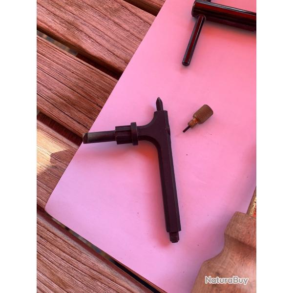Lot d'outils pour poudre noire