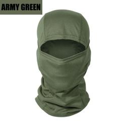 Masque intégral CamSolomon Dulbalaclava, couverture de bouclier, cyclisme chasse Vert
