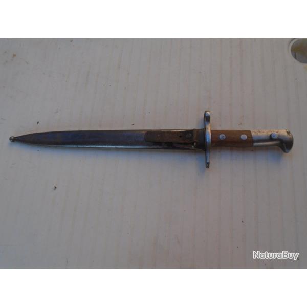 BAIONNETTE MAUSER TURQUE