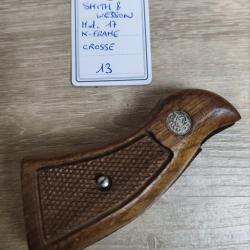 PIÈCE SMITH & WESSON MOD 17 - K FRAME - CROSSE BOIS