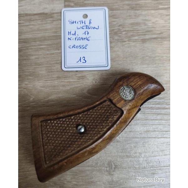 PICE SMITH & WESSON MOD 17 - K FRAME - CROSSE BOIS