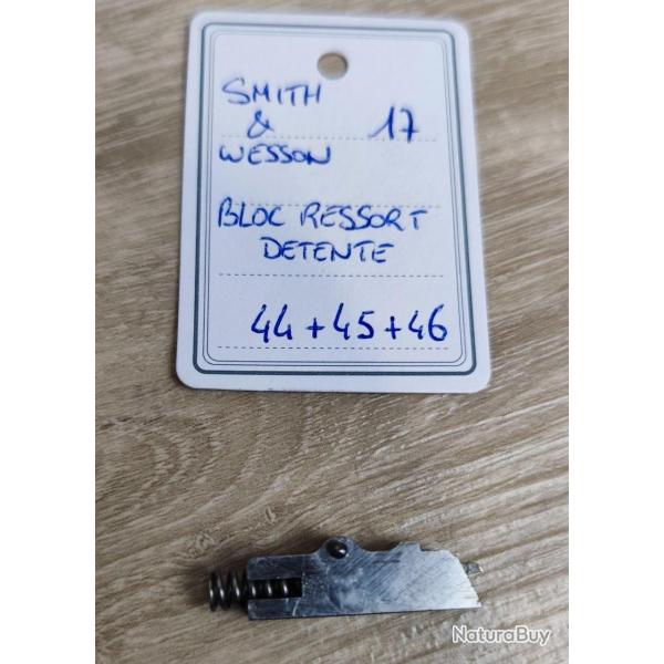 PICE SMITH & WESSON MOD 17 - K FRAME - BLOC RESSORT DETENTE