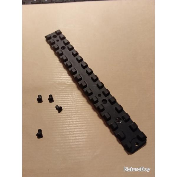 Rail Picatinny en acier  pour TIKKA  T3 et T3x  - 0 MOA