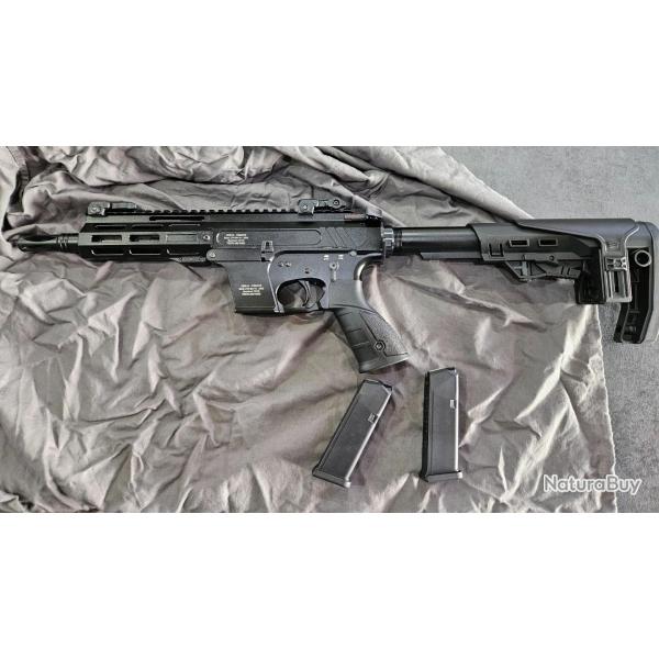 DERYA AR-9 ZY9 8" cal.9x19