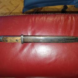 Vend belle baïonnette S94/98 dent de scie.