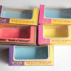 MATCHBOX 5 boîtes Voiture miniature