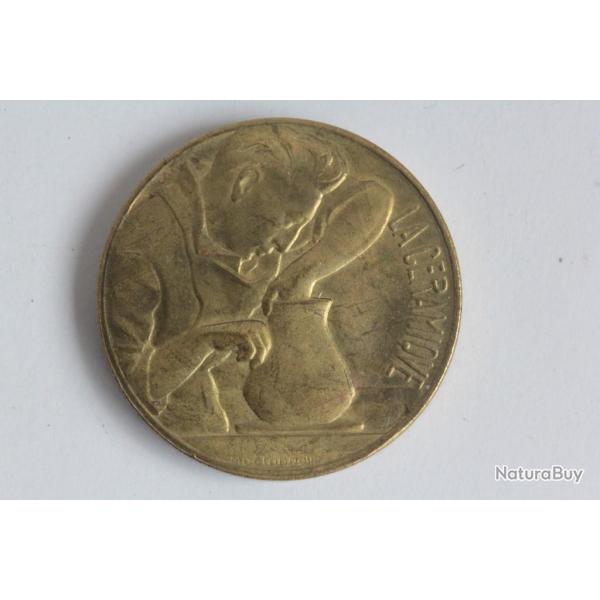 Mdaille Exposition internationale Arts et techniques La Cramique 1937